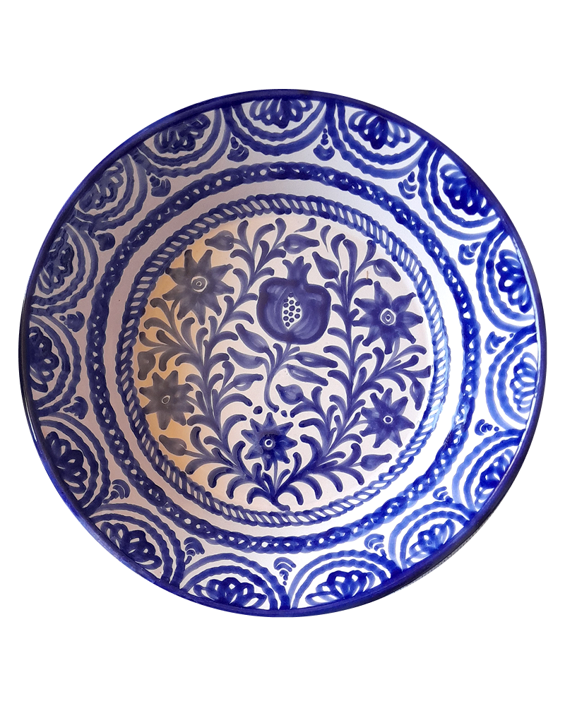 Granada Fajalauza Lebrillo Serving Bowl — CASA PLETÓRICA